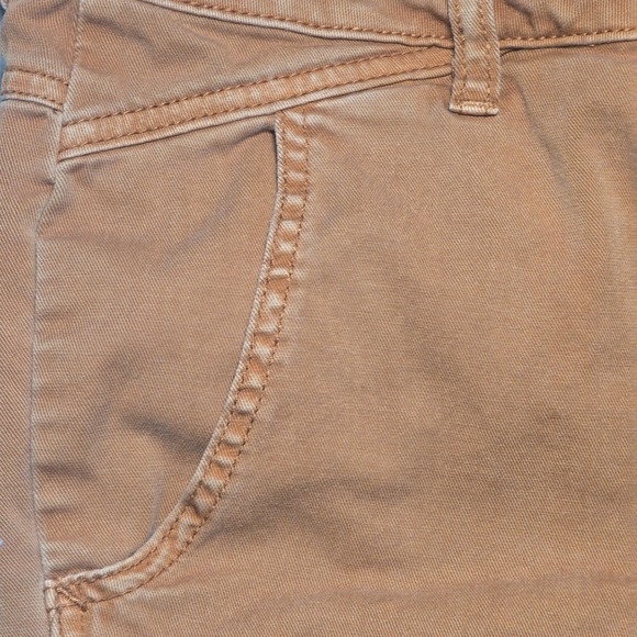 Prana Meme Khaki Chino Pants Brown Burnt Orange Size 6 Outdoors Cabincore - Picture 3 of 6